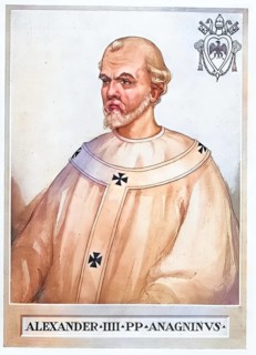 Alexander IV, originally Rainald Count of Segni, also Rinaldo Conti, (born around 1199 in Anagni,