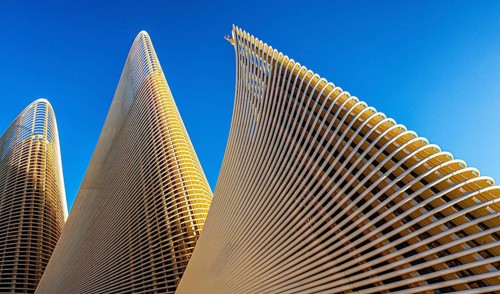 Zayed National Museum in Abu Dhabi, memorial to the late Zayed bin Sultan Al Nahyan, the museum is
