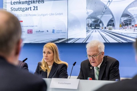 Special meeting of the Stuttgart 21 Steering Committee with DB CEO Evelyn Palla and
