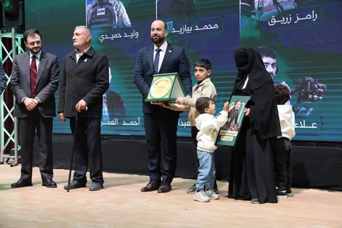 DAMASCUS, SYRIA - DECEMBER 6, 2025: Ministers and high-ranking officials of the newly formed Syrian