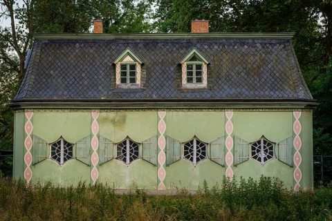 Facade of Chinese Cuisine, Sanssouci Park, Potsdam