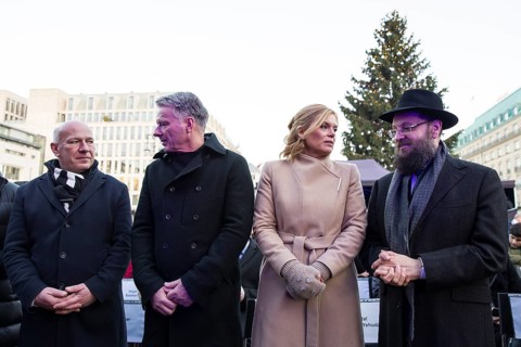 Kai Wegner (Governing Mayor of Berlin), Jörg Pilawa (TV presenter and partner of Julia Klöckner),