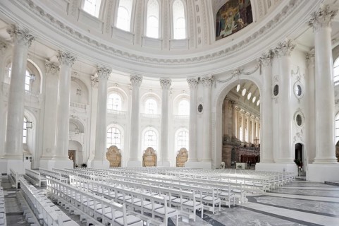 Interior view, St Blasien Cathedral, St. Blasien, Black Forest, Southern Black Forest,