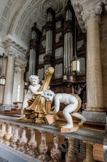 Interior view, St Blasien Cathedral, St. Blasien, Black Forest, Southern Black Forest,