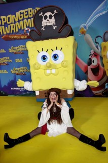 Klaudia Giez - German premiere of SpongeBob SquarePants: Pirates Ahoy!, cinema in the