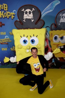 Malte Arkona - German premiere of SpongeBob SquarePants: Pirates Ahoy!, cinema in the