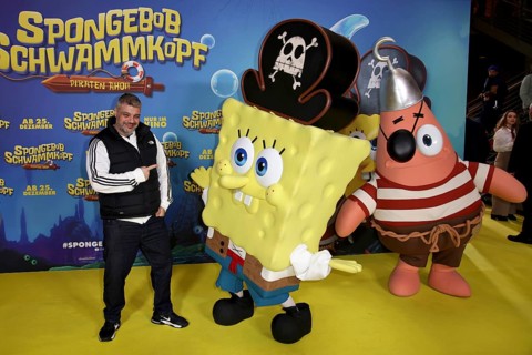 Imad Mardnli - German premiere of SpongeBob SquarePants: Pirates Ahoy!, cinema in the