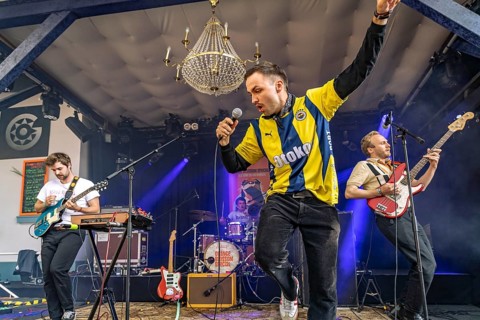 Tommy and the Teleboys live at the Orange Blossom Special Festival, Beverungen, Germany