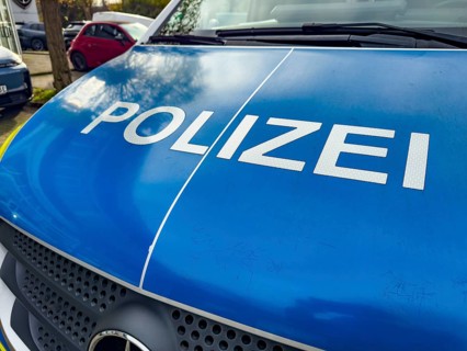Police lettering on police car Police car Emergency vehicle patrol car, Germany