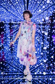 Melissa Lee at the opening of Bubble Planet - The Adventure Museum for All Senses at Arena Berlin,