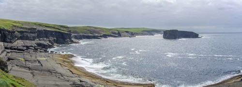Cliffs of, Kilkee, County Clare, Ireland