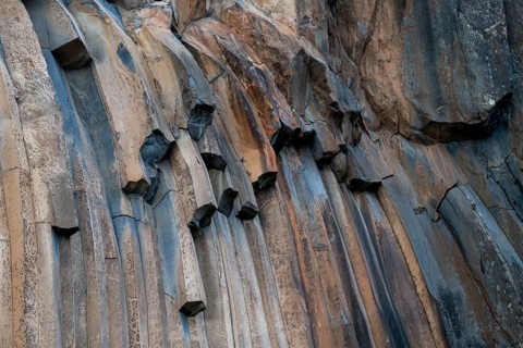 Basalt columns, Madeira, Portugal