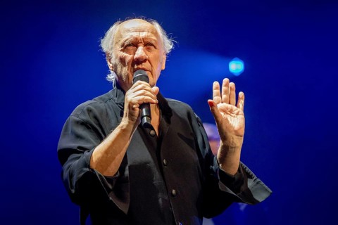 Herman van Veen, singer, songwriter, Netherlands, with the program Achtzig live, 04.12.2025,