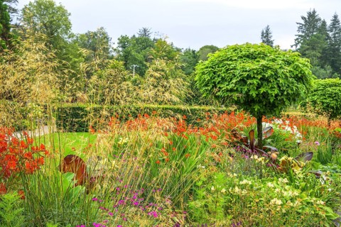 Walled Garden Ballynahinch Castle, Bencorr, Co. Galway, Ireland
