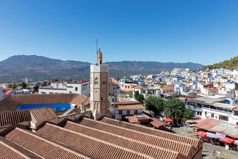 MAR, Chefchaouen, AI, Kasaba