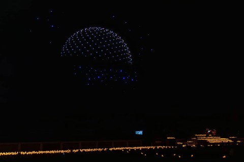 D, drone show