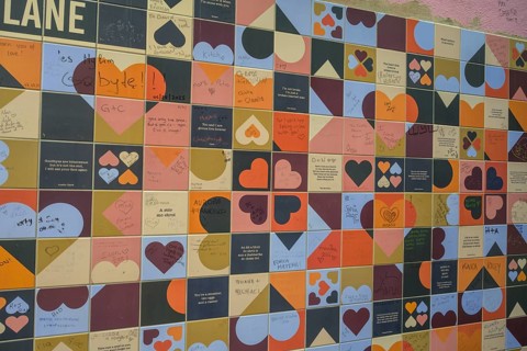 Wall of Love, Dublin, Co. Dublin, Ireland
