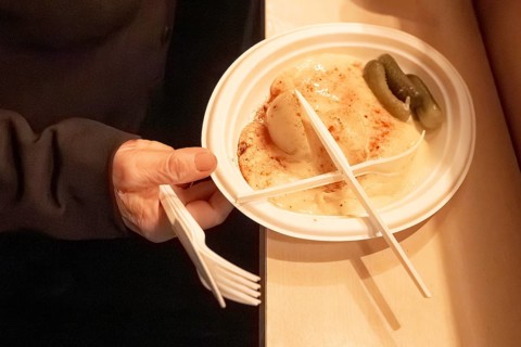 Symbolic photo of a raclette plate, Zug, Switzerland