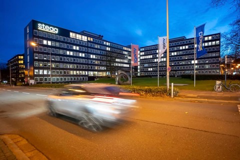 STEAG headquarters in Essen-Rüttenscheid, on Rüttenscheider Straße, STEAG operates coal-fired power