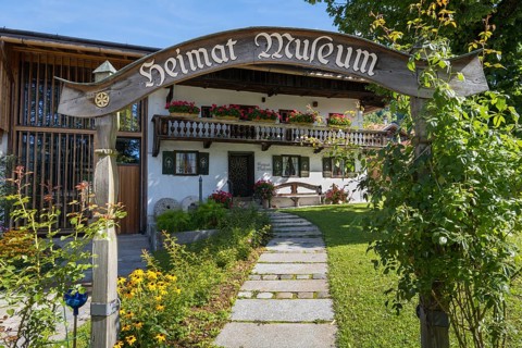 Eingang zum Heimatmuseum, Schliersee, Upper Bavaria, Bavaria, Germany