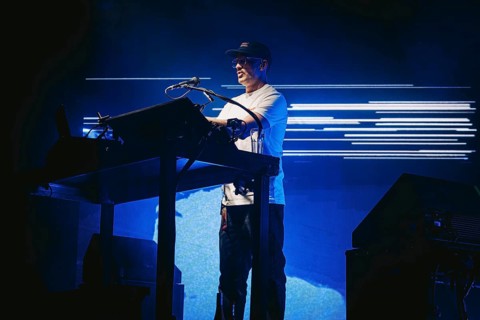 Fritz Kalkbrenner live on Continentego tour 2025 in Berlin's Columbiahalle on 27.11.2025