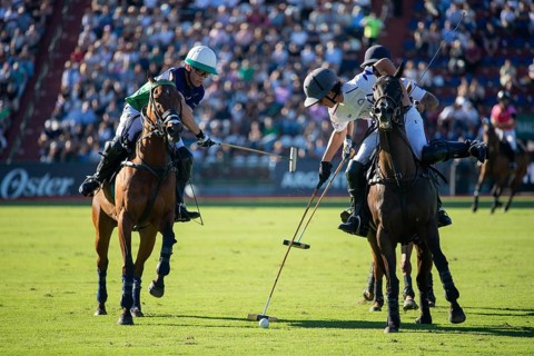 Scene at the 132nd Argentinean Open Polo Championship (Spanish 132nd Abierto Argentino de Polo de