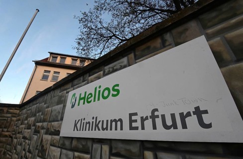 Access to Helios Clinic Erfurt on Nordhäuser Straße