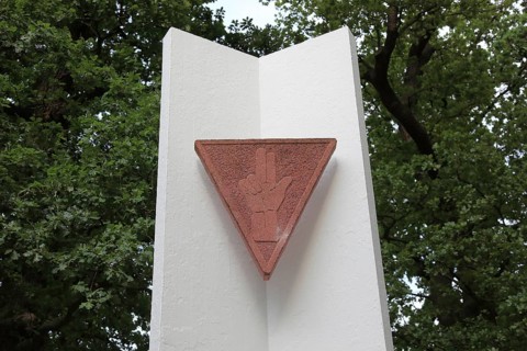 Cap Arcona Memorial on the island of Poel. The memorial commemorates the victims of the sinking of