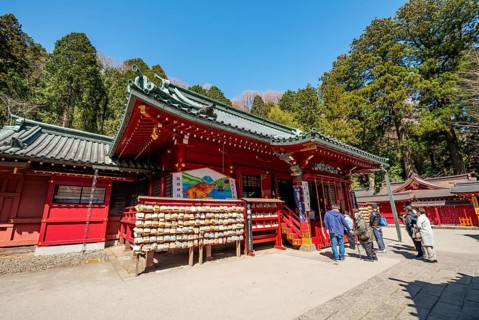 Shinto Shrine, Hakone Shrine, Hakone, Japan