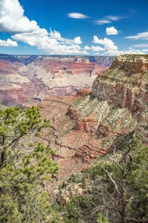 Beautiful landscape of the grand canyon, arizona