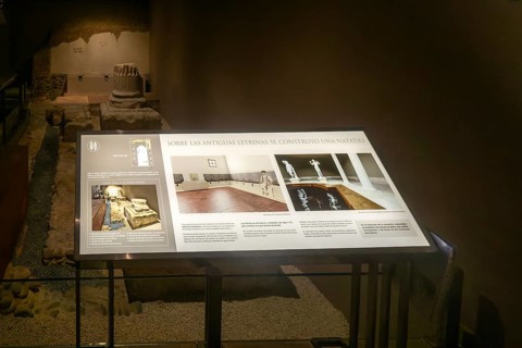 Museo de las Termas Publicas de Caesaraugusta, Roman public baths museum, Zaragoza, Aragon, Spain