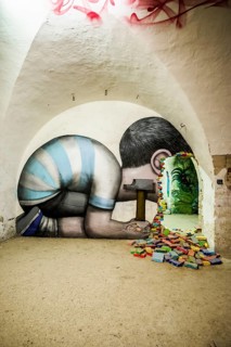 Street art, graffiti, MAUSA VAUBAN, Museum of Urban Art and Street Art, Vauban Fortress