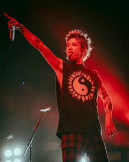 Singer Takahiro Moriuchi from One Ok Rock live on Detox European Tour 2025 in Berlin's