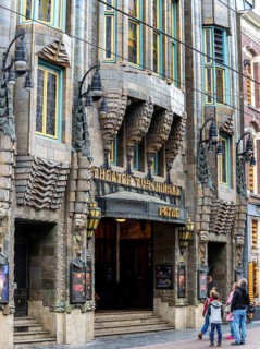 Tuschinski Theatre, Pathé Tuschinski, traditional 1920s Art Deco style cinema, Reguliersbreestraat,