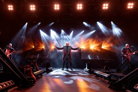 Martin Engler, Singer, Mono Inc., Dark-Rock Band, D, live on Live 2025 Tour at Columbiahalle Berlin
