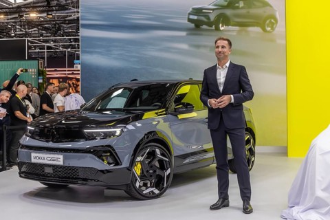 Opel CEO Florian Huettl. Opel presented the Opel Corsa GSE Vision Gran Turismo as a world premiere