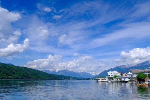 Millstatt, Lake Millstatt, Carinthia, Austria