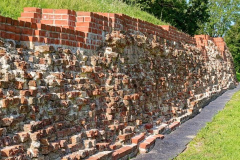 Parts of the Danewerk rampart system. Danewerk, part of the Haithabu and Danewerk UNESCO World