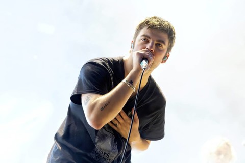 Grian Chatten, Singer, Fontaines D.C., Post Punk, Music Band, Ireland, open air at the Citadel