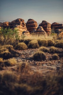 Bungle Bungle Range, Outback, hiking in Australia in high heat, Western Australia, Australia