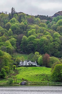 Grasmere Lake, Grasmere, Ambleside, Lake District, Westmorland, Cumbria, England, United Kingdom