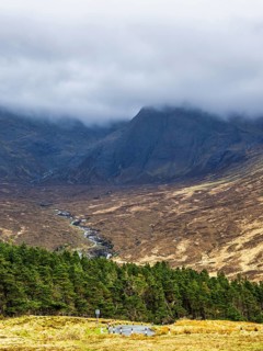 Fairy Pools and Waterfalls, Glen Brittle, Black Cuillin, Isle of Skye, Scotland, UK