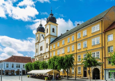 Piarist Church of St Francis Xavier, Capital of Culture 2026, Trencín, Slovakia