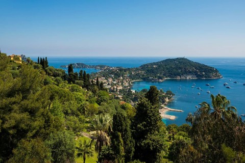 Panorama, Saint-Jean-Cap-Ferrat, Cap Ferrat, Alpes Maritimes, Provence Alpes Cote d'Azur, French