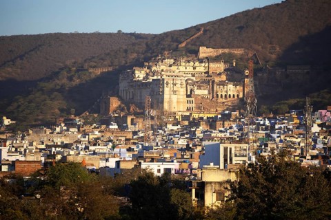 Garh Palace or Rajput Palace, Bundi, Rajasthan, India