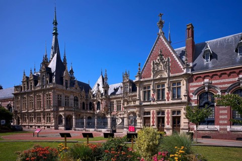 Palais Benedictine, distillery and museum, Fécamp, Normandy, Seine-Maritime, France