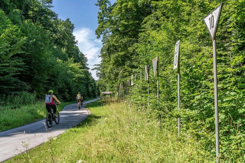 Sauerlandring cycle path, an 84 km long circular cycle path between the towns of Finnentrop,