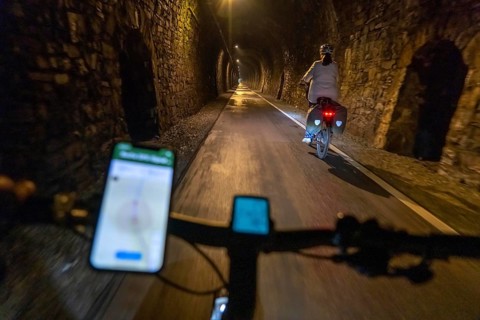 Sauerlandring cycle path, an 84 km long circular cycle path between the towns of Finnentrop,