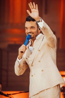 Giovanni Zarrella live on An Italian Summer Night Tour at the Classic Open Air at Berlin's