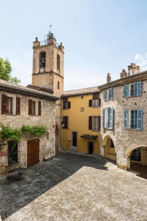 Picturesque village, Haut de Cagnes, Cagnes-sur-Mer, Provence Alpes Côte d'Azur, South of France,